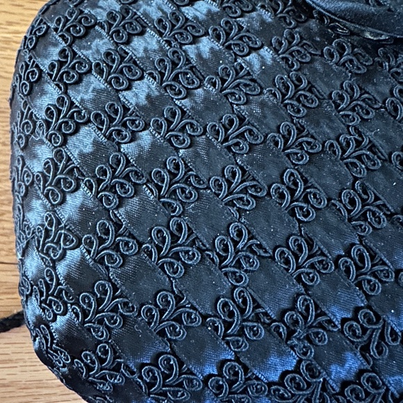 Carla Marchi Black Evening Bag Shoulder Bag - Picture 8 of 11